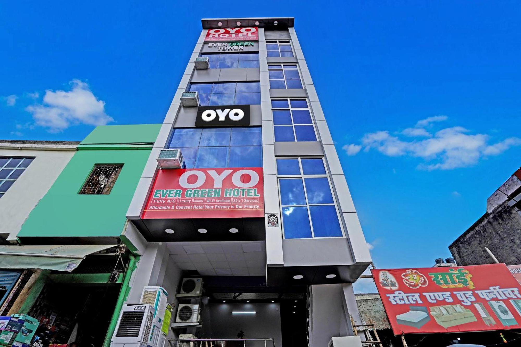 Oyo Flagship Evergreen Tower Hotel 加济阿巴德 外观 照片